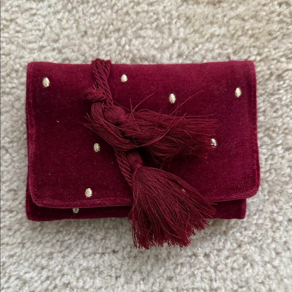Sezane Travel Jewelry Pouch